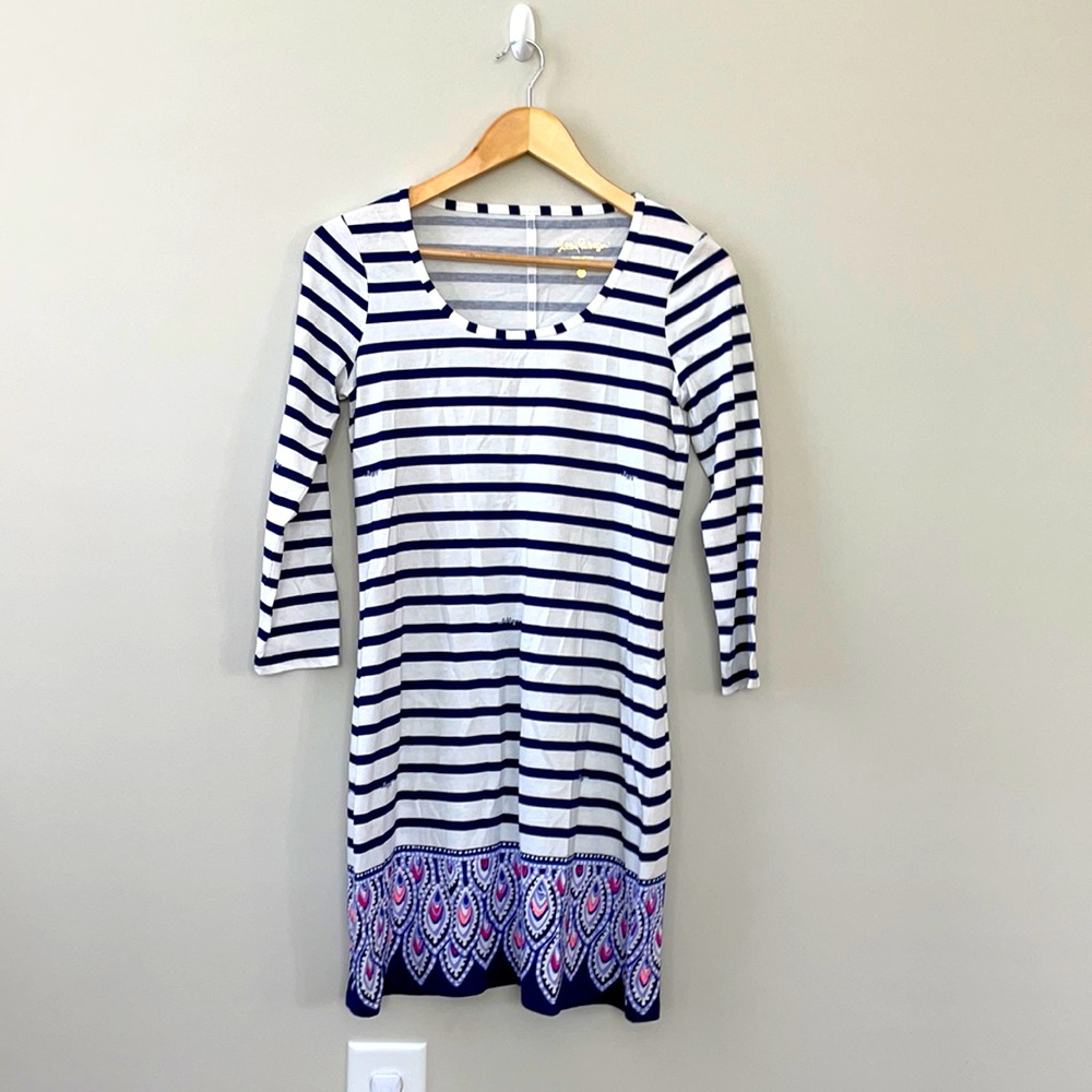 Lilly Pulitzer 3/4 sleeve T-shirt Dress